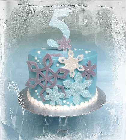 Snowflake Cake