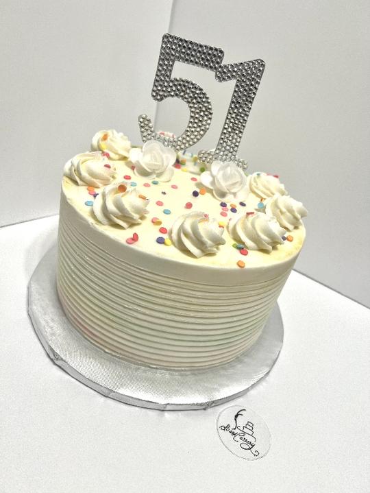 51st Birthday Cake