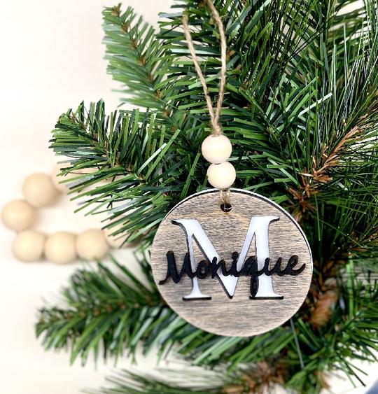 Wooden Christmas Ornament