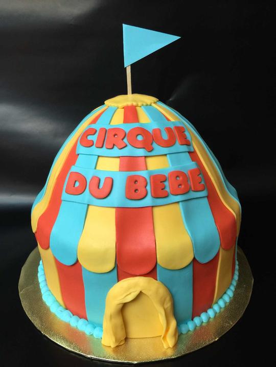 Cirque du Cake, Circus Cake, Tent Cake