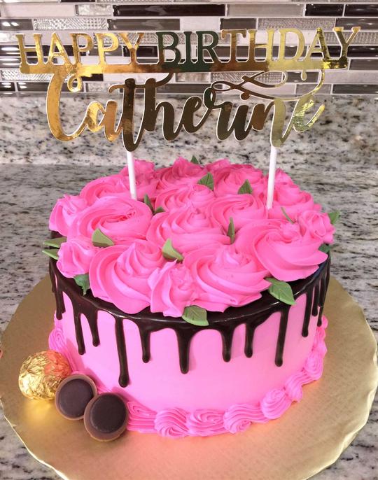 Mother’s Day Drip Cake