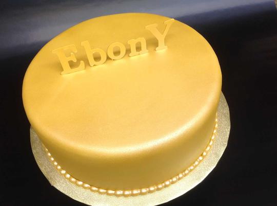 Gold Birthday Cake, Pure Gold Cake, 24K cake, 14K Cake,