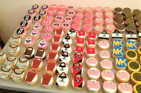 Designer Cupcakes, Designer Handbag Cupcakes, Designer Purse Cupcakes, Name Brand Cupcakes, Prada Cupcakes, Chanel Cupcakes