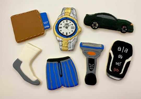 Mustanf GT Cookie, Mustang Cookie, Wallet Cookie, Razor, Cookie, Invicta Watch Cookie, Father