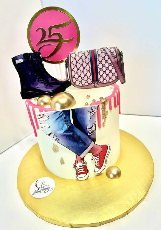 Fashionista Favorite Cake (25 Years)