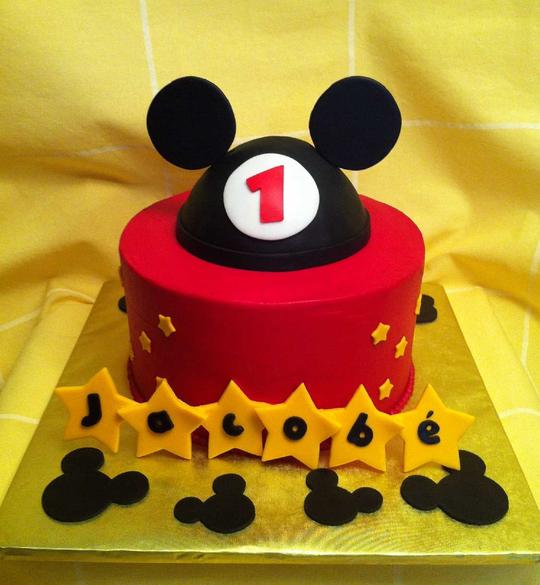 Mickey Mouse Cake, Mickey Cake, Mickey Theme Cake, Mickey Mouse Birthday Cake