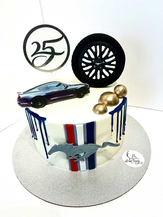 Mustang GT Cake (25 Years)