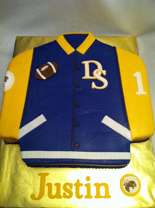 Letterman Jacket Cake