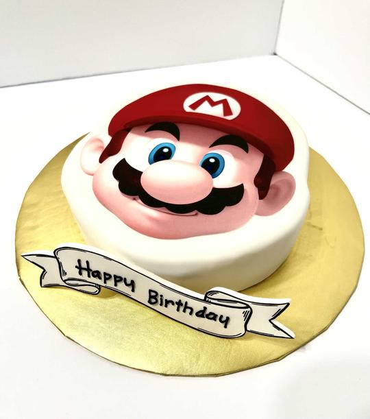 Super Mario Cake, Super Mario Birthday Cake, Mario Cake, Super Mario Cut Out Cake, Super Mario Image Cake