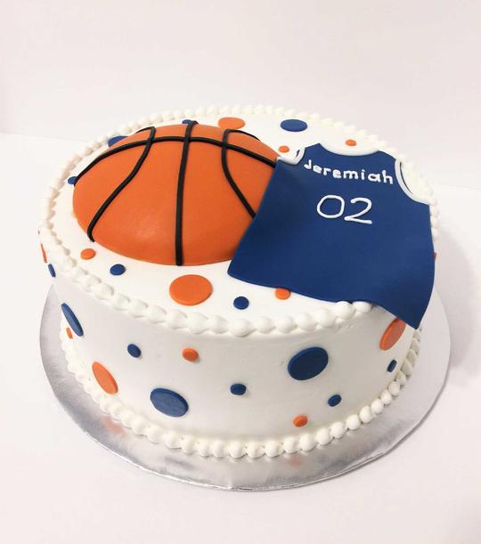 Basketball Cake, Jersey Cake